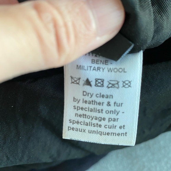 Joseph Military Wool Dress - Picture 6 of 6